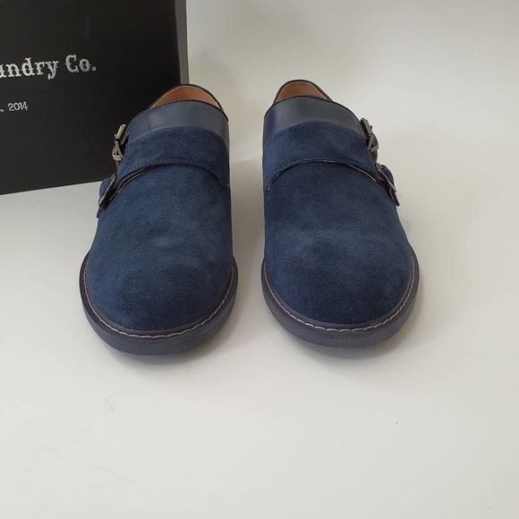 Vintage Foundry Co. Obsidian Monk Strap Suede Shoe main image 7